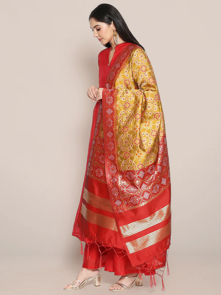 Banarasi Patola Silk Dupatta - Image 27