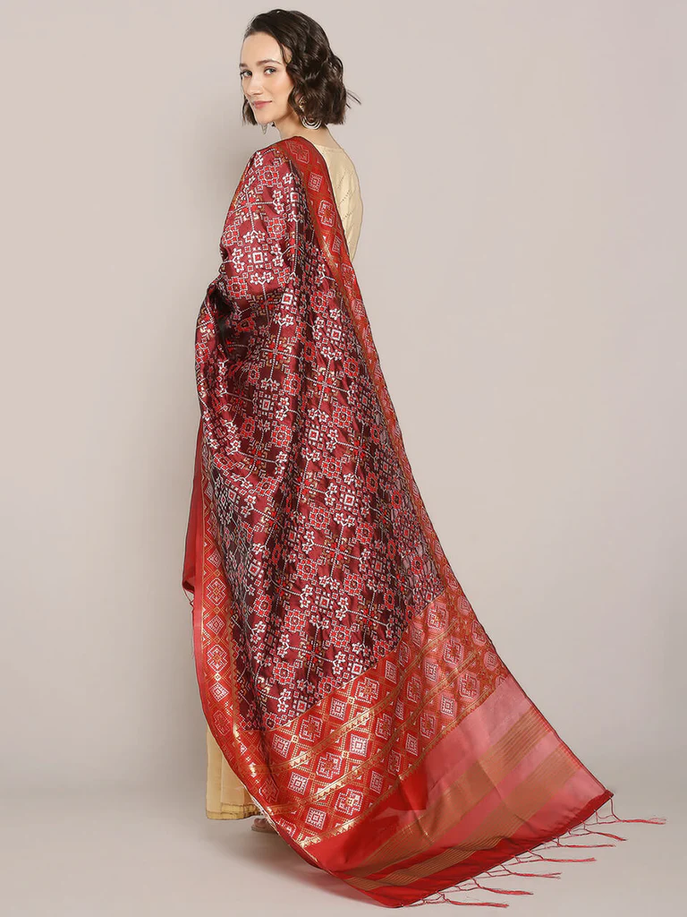 Banarasi Patola Silk Dupatta - Image 54