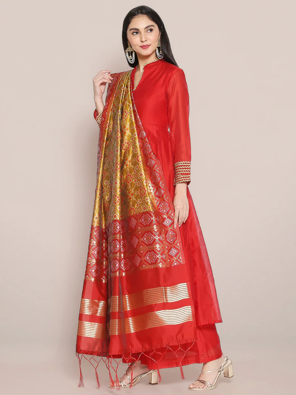 Banarasi Patola Silk Dupatta - Image 24