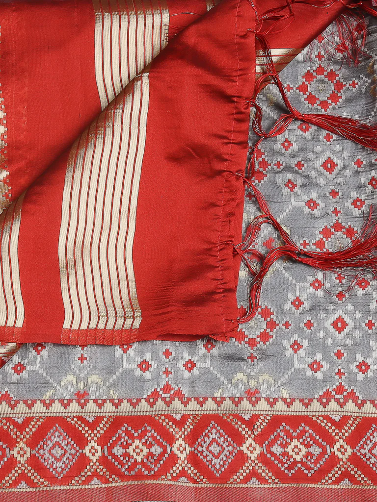 Banarasi Patola Silk Dupatta - Image 21