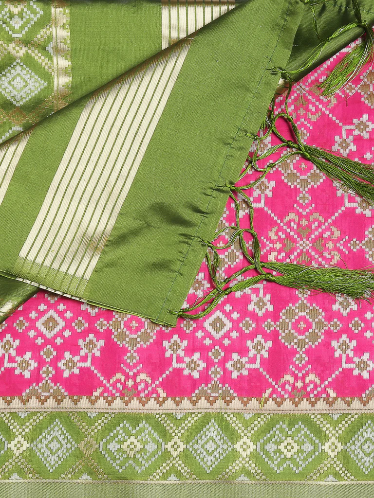 Banarasi Patola Silk Dupatta - Image 41