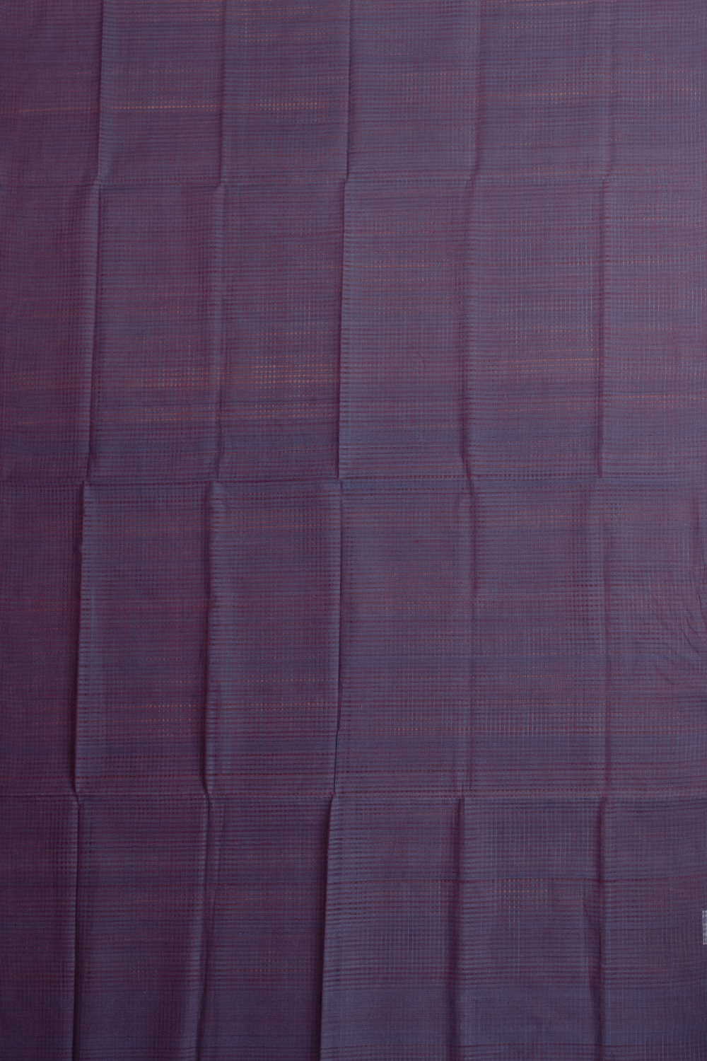 Twin Shaded Purple Handwoven Cotton Dupatta - Image 3