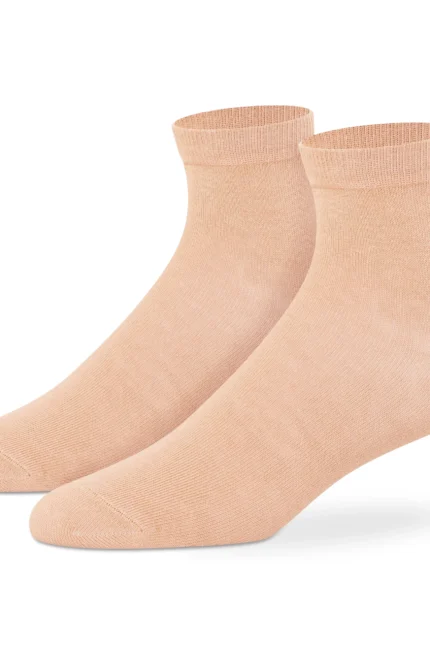 Women Combed Cotton Basic Ankle Socks
