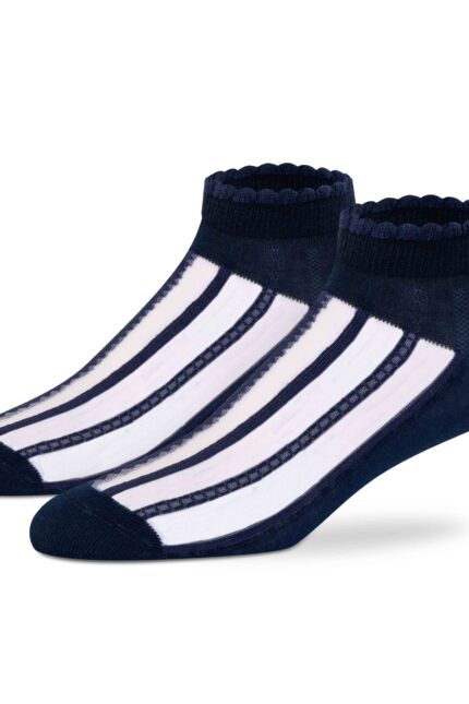 Women Casual Low-Cut Net Socks