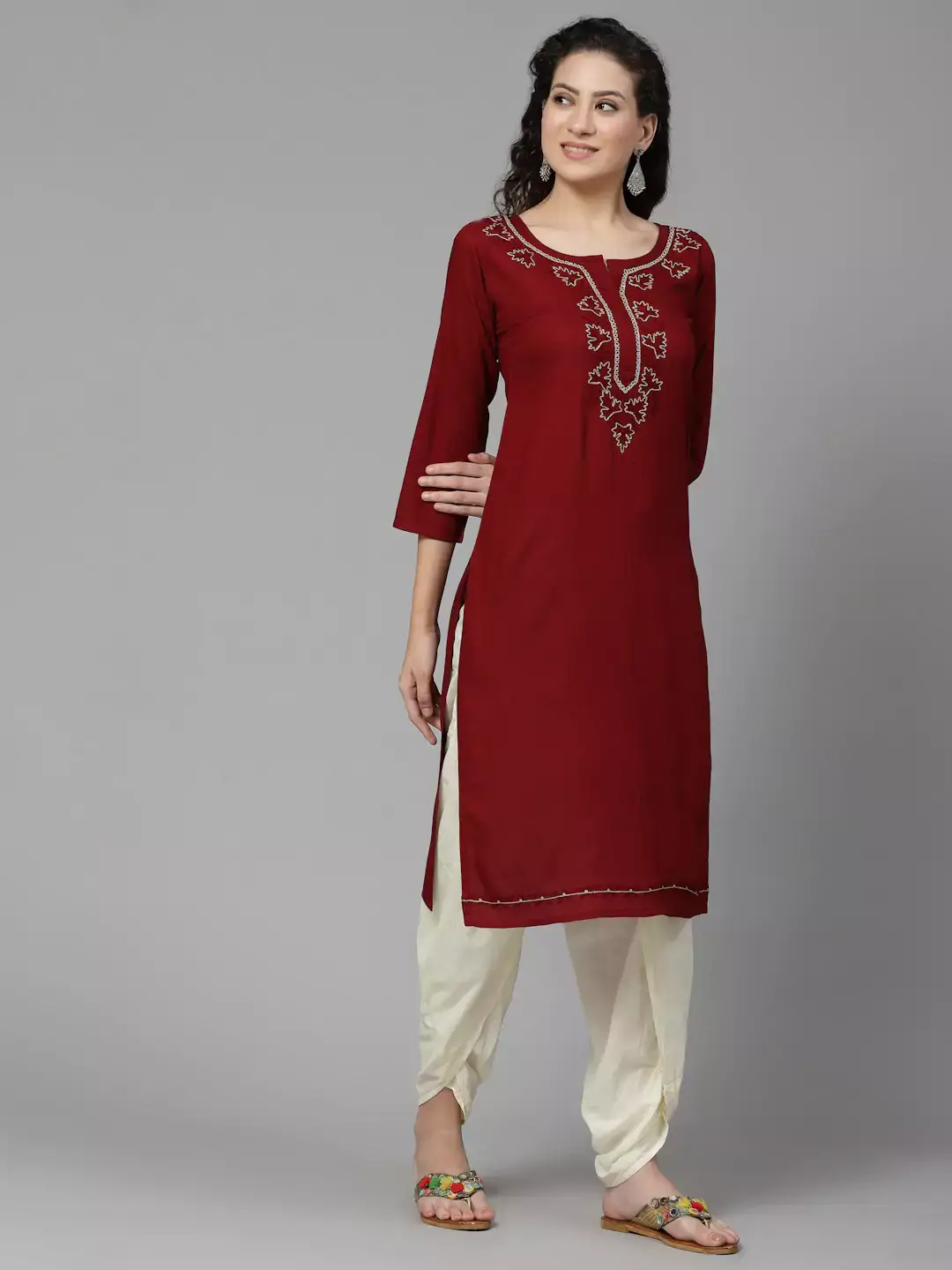 Yasmin Zari Work Kurti - Image 7