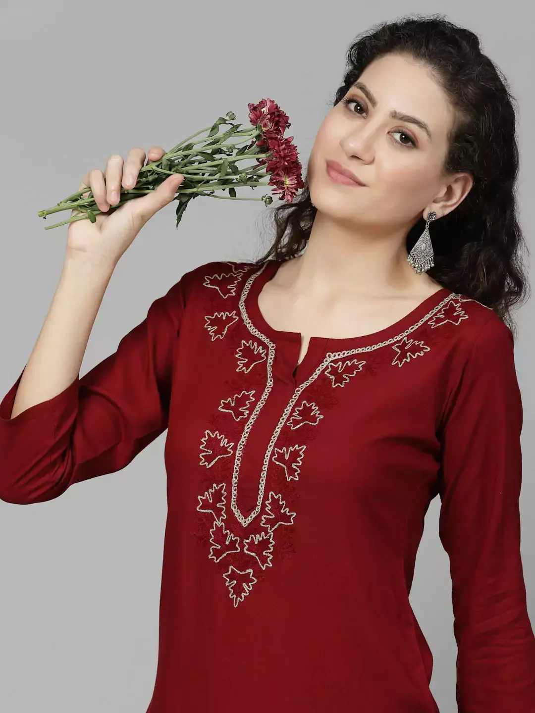 Yasmin Zari Work Kurti - Image 4